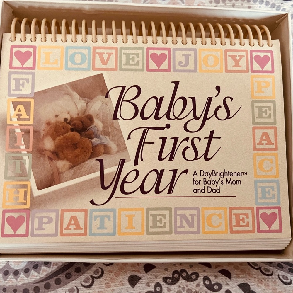 💝 Baby Tribute Spiral Daily Inspiration Booklet